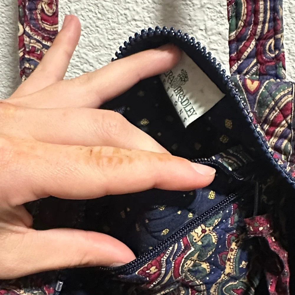 Vera Bradley Multicolor Paisley Shoulder Bag - Picture 3 of 7
